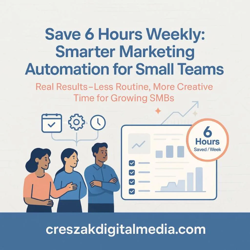 Real business impact through AI Automation Services delivered by CresZak Digital Media.