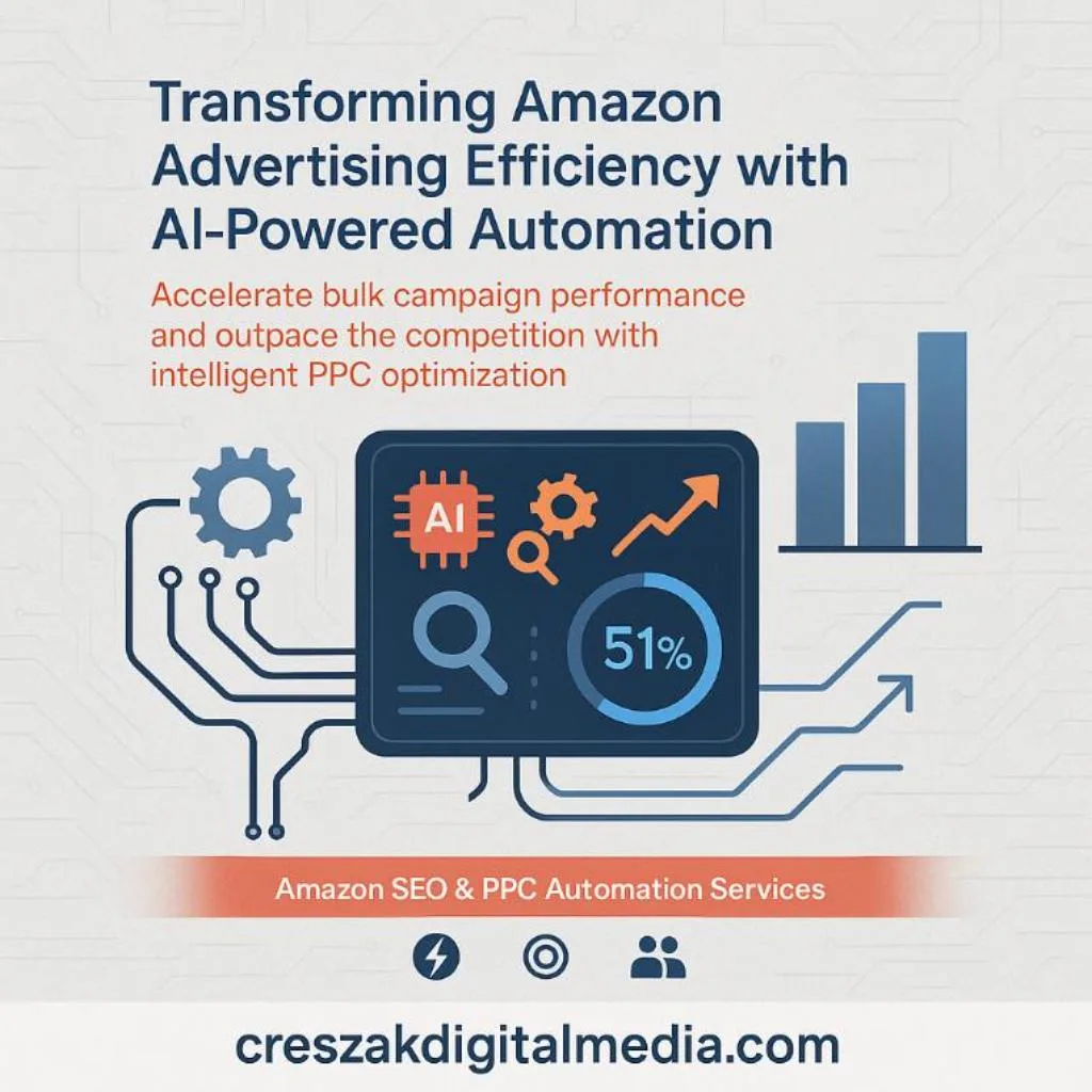 AI Tools Streamlining Bulk Campaign Management via CresZak Digital Media Amazon SEO Services