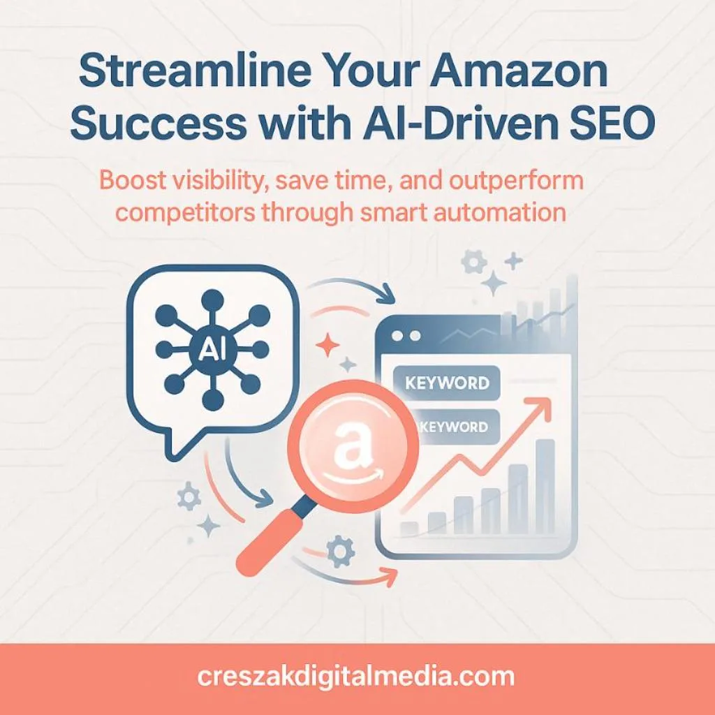 Simplifying Selling with AI and CresZak Digital Media Amazon SEO Services