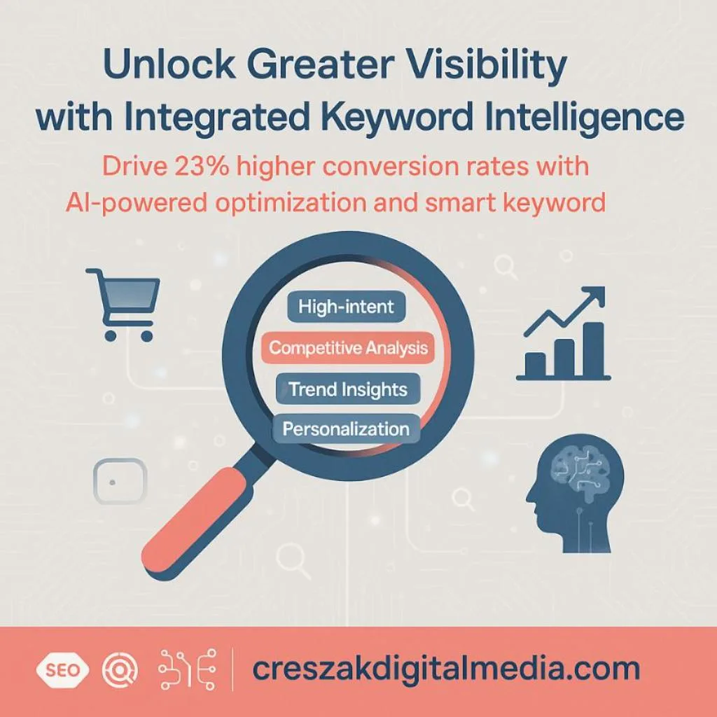 Integrated Keyword Research Unlocking Visibility via CresZak Digital Media Amazon SEO Services
