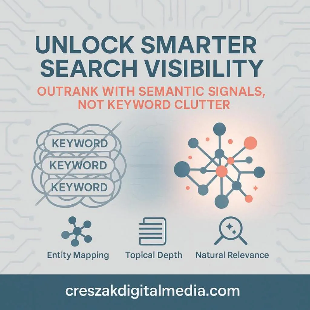 Semantic Search Signals Versus Keyword Stuffing by CresZak Digital Media Amazon SEO Services