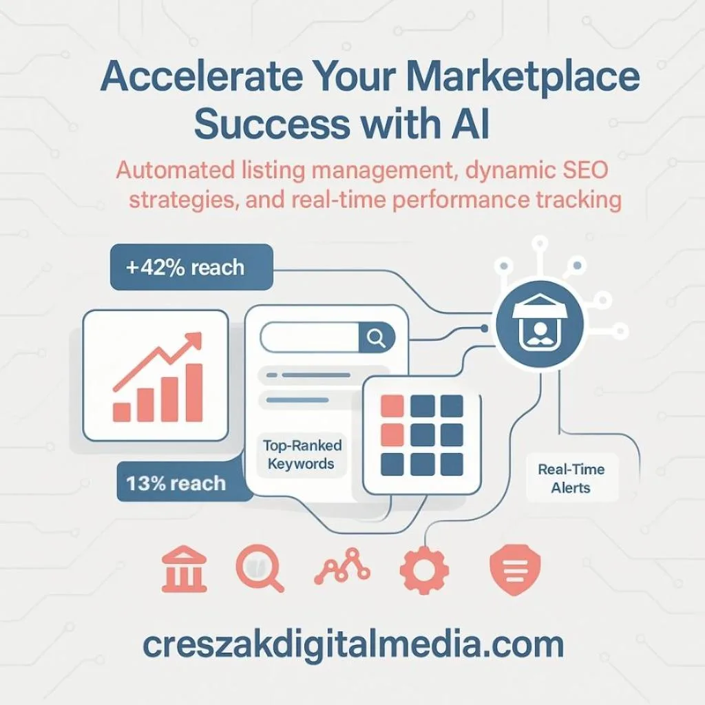 AI Solutions for Listings and Optimization with CresZak Digital Media Amazon SEO Services