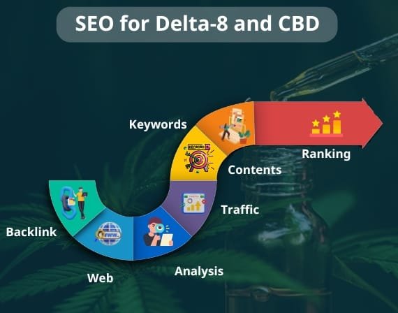 Top-rated SEO services for Delta-8 and CBD with proven organic search results by CresZak Digital Media experts