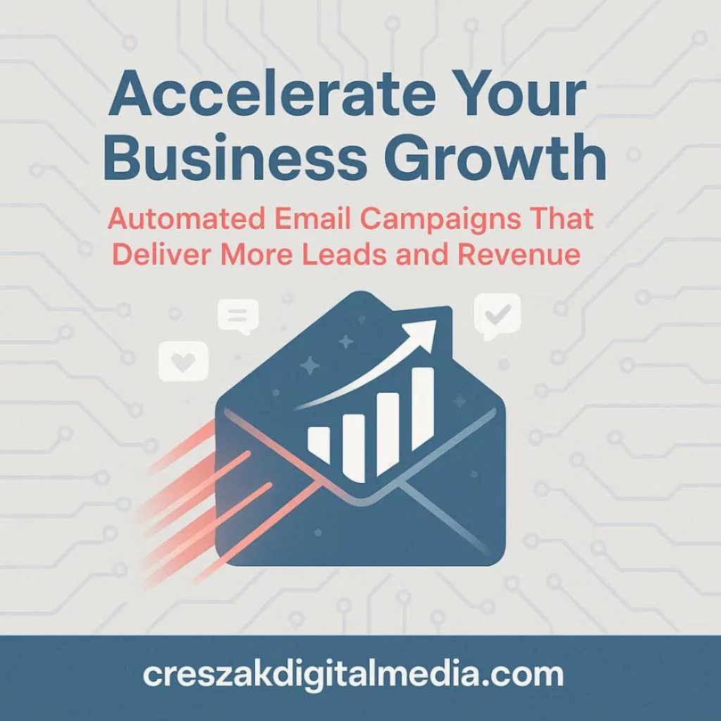 Email Marketing Services that drive business growth by CresZak Digital Media.