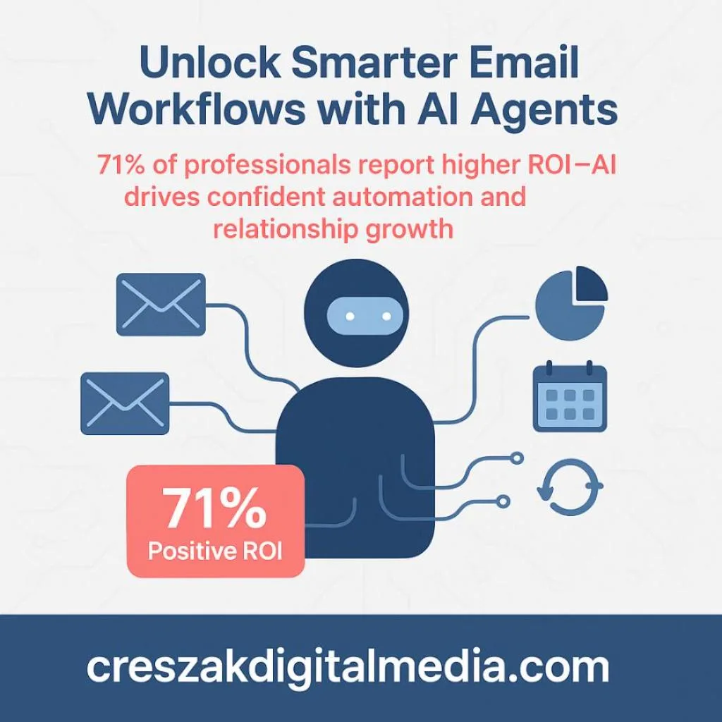 AI-optimized Email Marketing Services for lead generation automation by CresZak Digital Media.