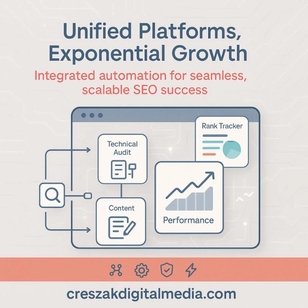 Comprehensive Platform Integration with Enterprise SEO Services by CresZak Digital Med