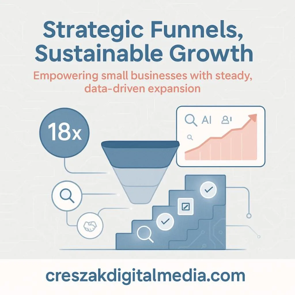 CresZak Digital Media Funnel Marketing Services supporting sustainable B2B digital strategies.