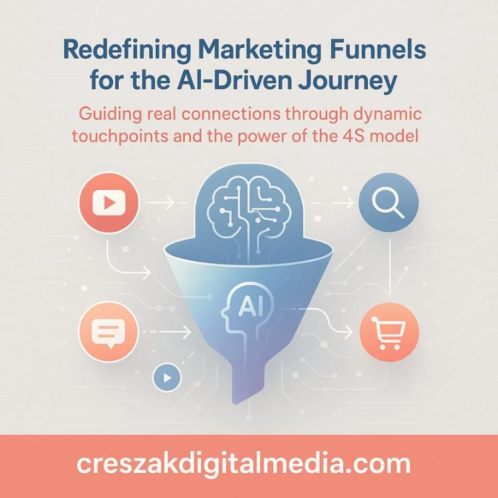 AI-driven Funnel Marketing Services by CresZak Digital Media for small business growth strategies.