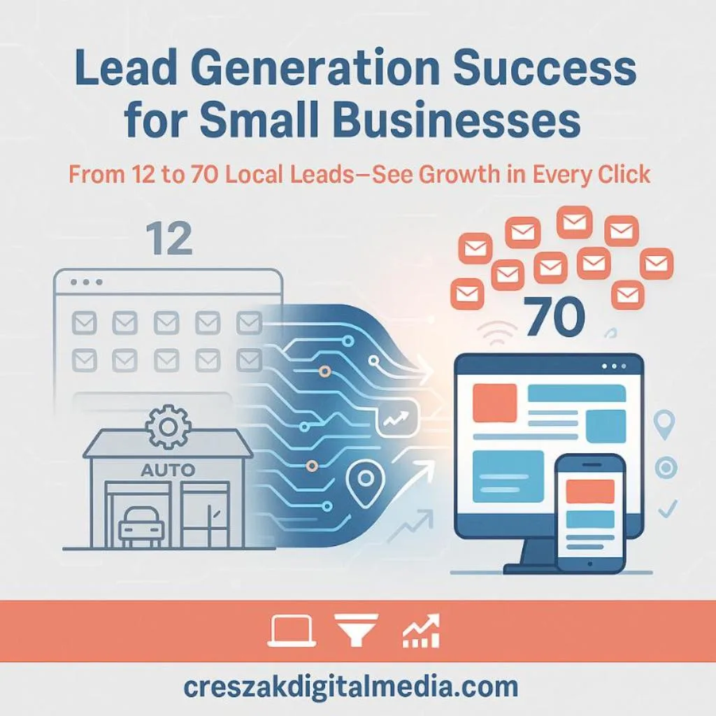 CresZak Digital Media Lead Gen Agency helping small businesses transform customer reach.