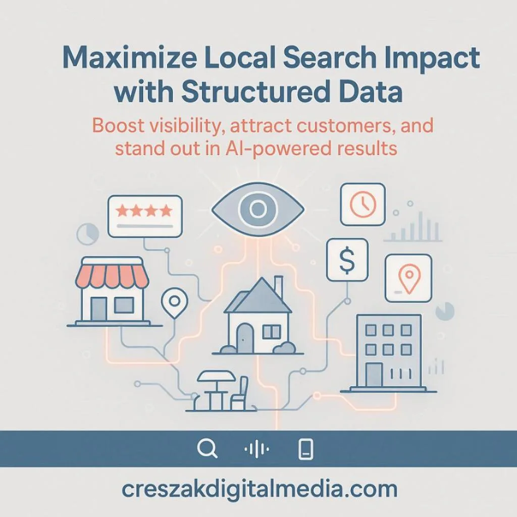 Integrating structured data markup to boost Local SEO Services for maximum search visibility – CresZak Digital Media.