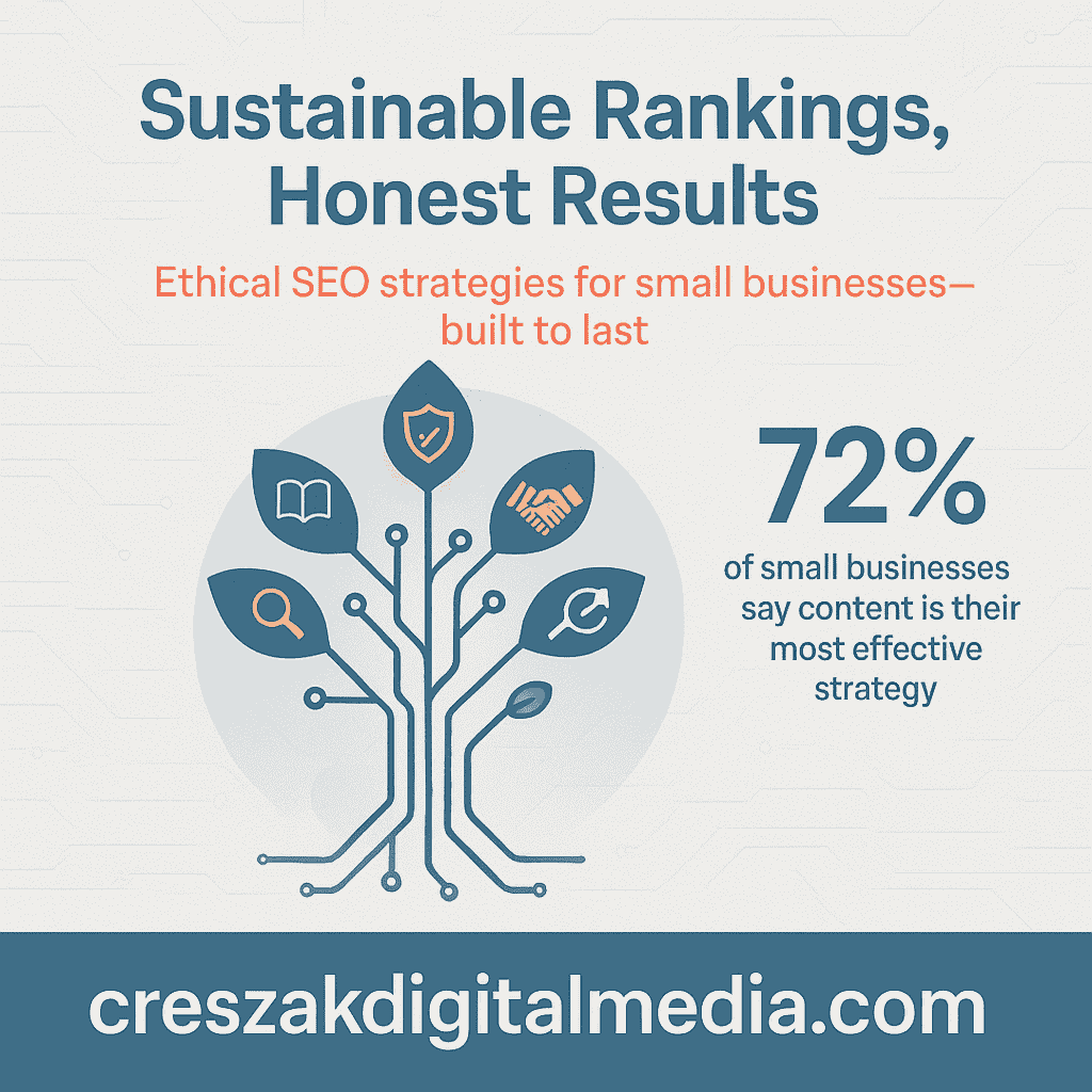 CresZak Digital Media building sustainable rankings with ethical Seo For Small Businesses practices