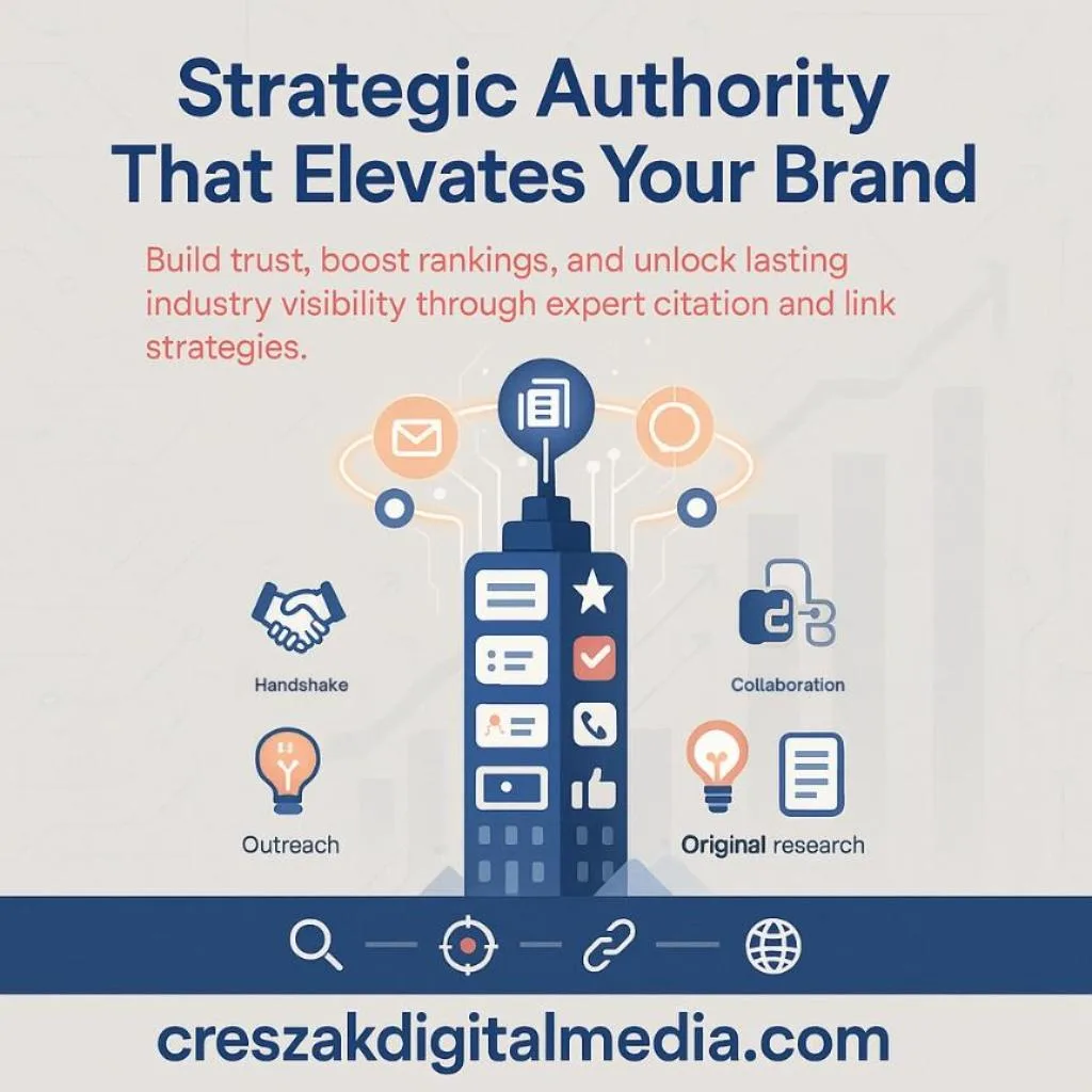 CresZak Digital Media strengthens authority with citation and link-building SEO Services