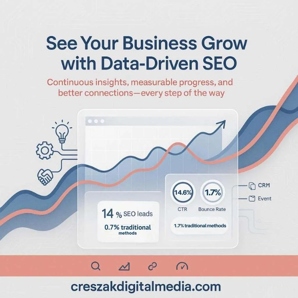 CresZak Digital Media drives ongoing growth with analytics-powered SEO Services