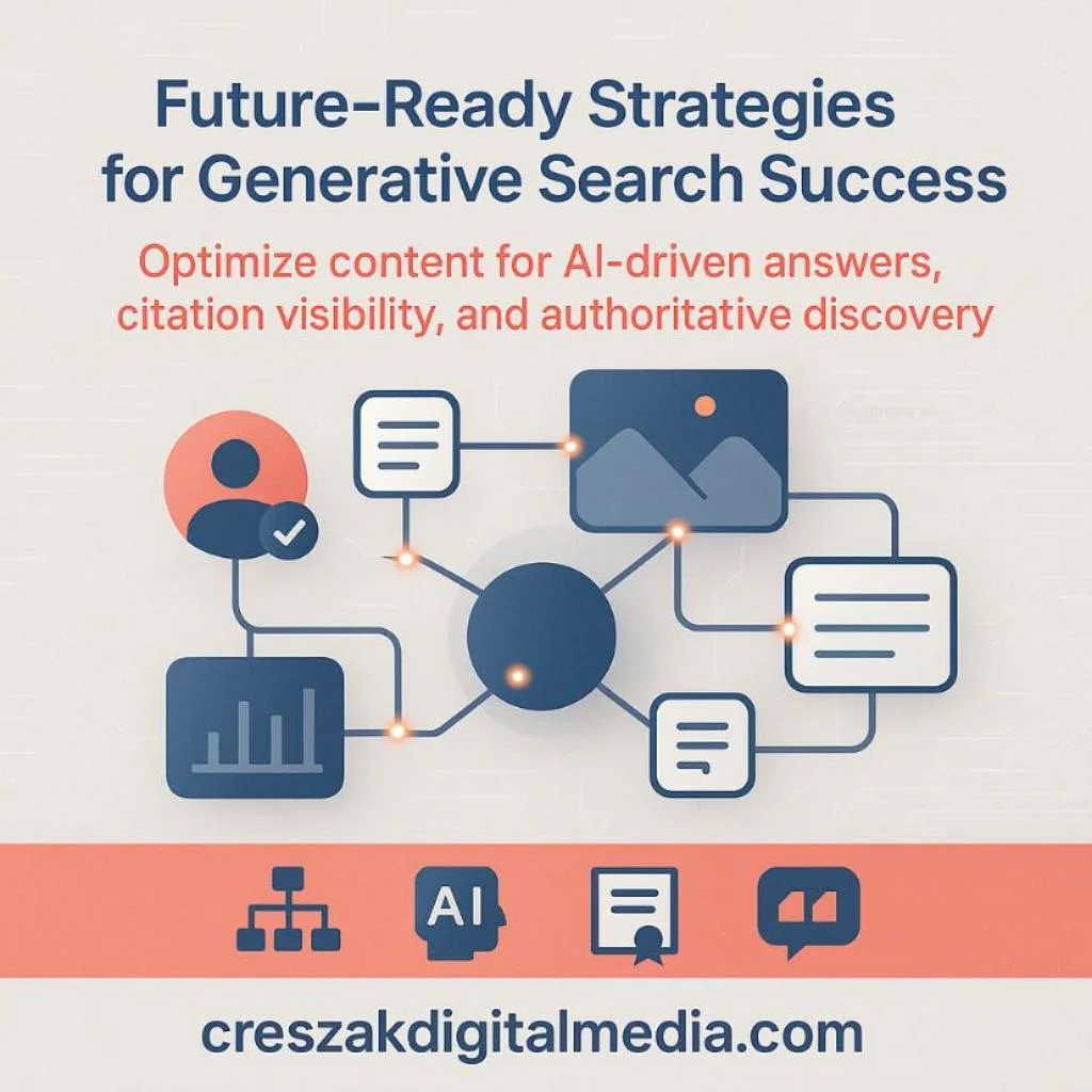 CresZak Digital Media prepares brands for generative search with future-ready SEO Services