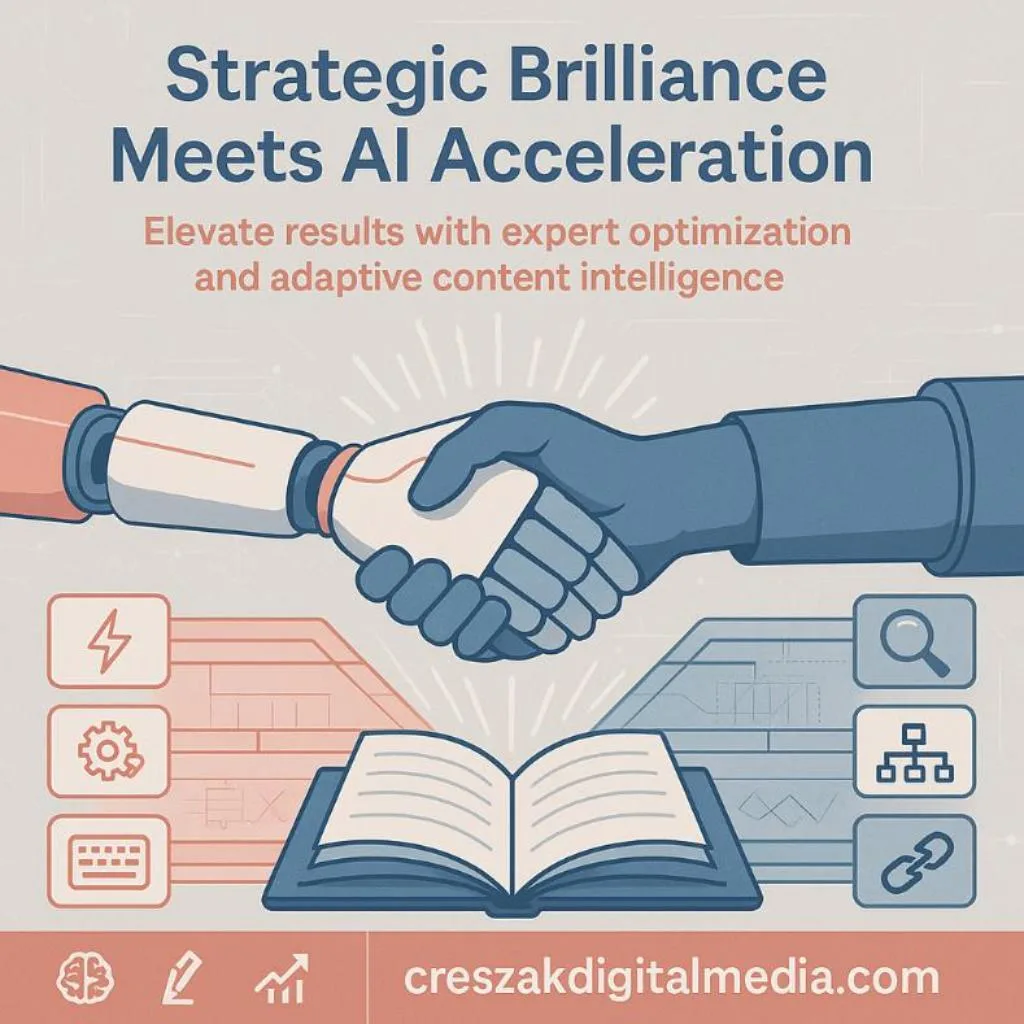 CresZak Digital Media uses AI tools to complement strategic SEO Services, not replace them