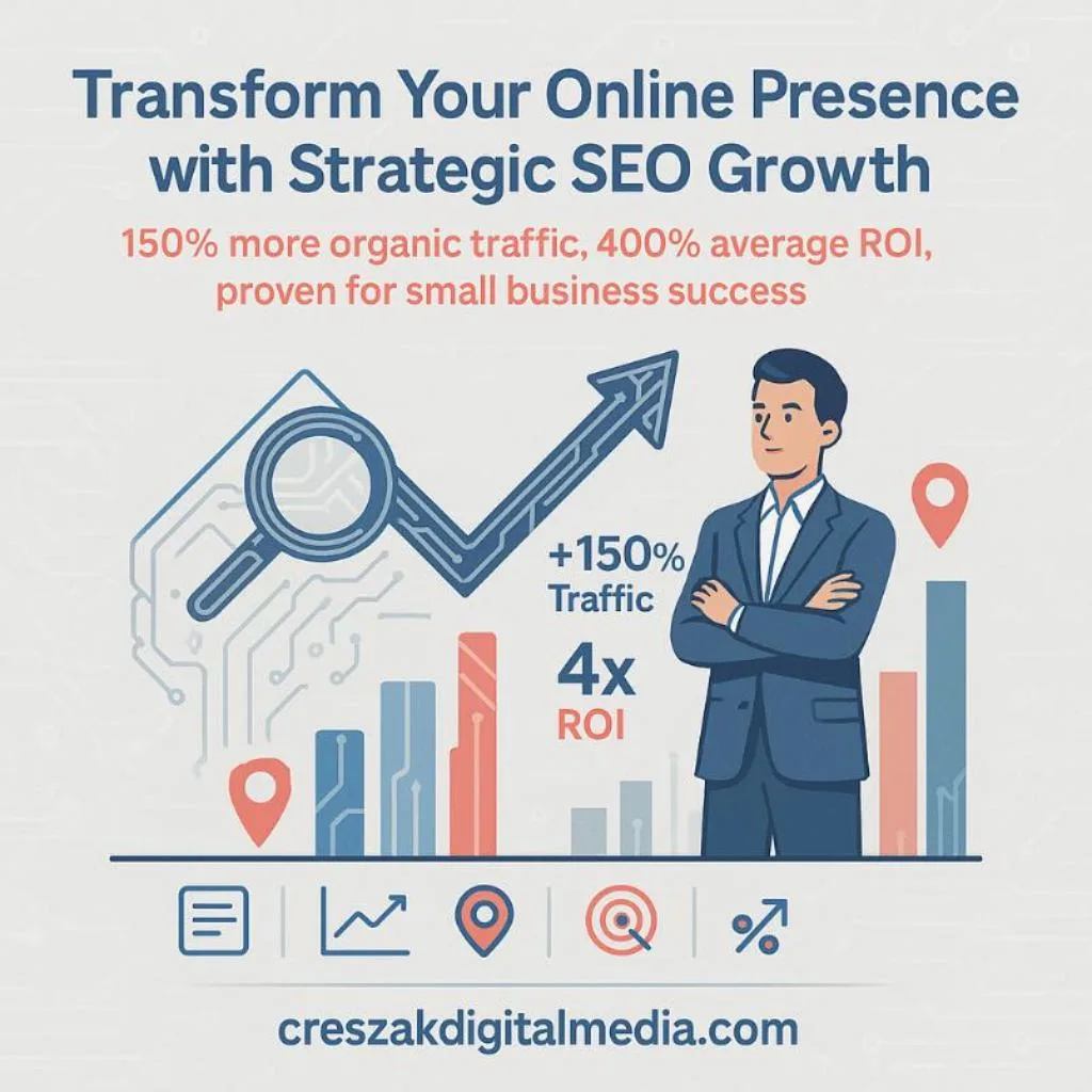 CresZak Digital Media shares how strategic SEO Services tripled a client's visibility