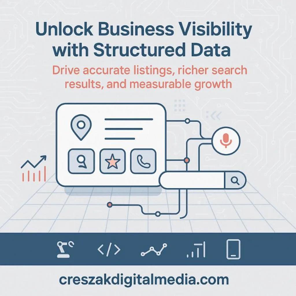 CresZak Digital Media adds structured data to enhance communication through SEO Services