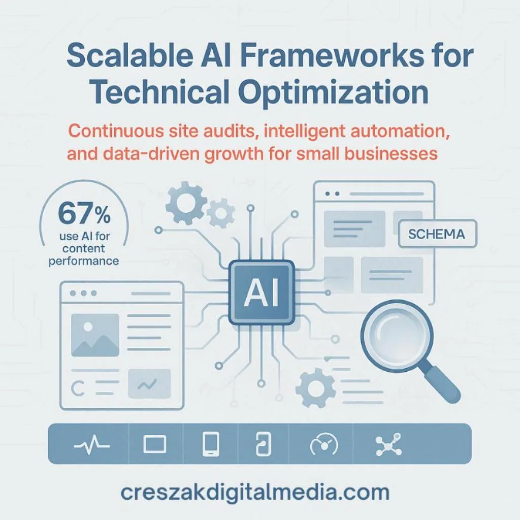CresZak Digital Media applies AI frameworks to scale technical SEO Services