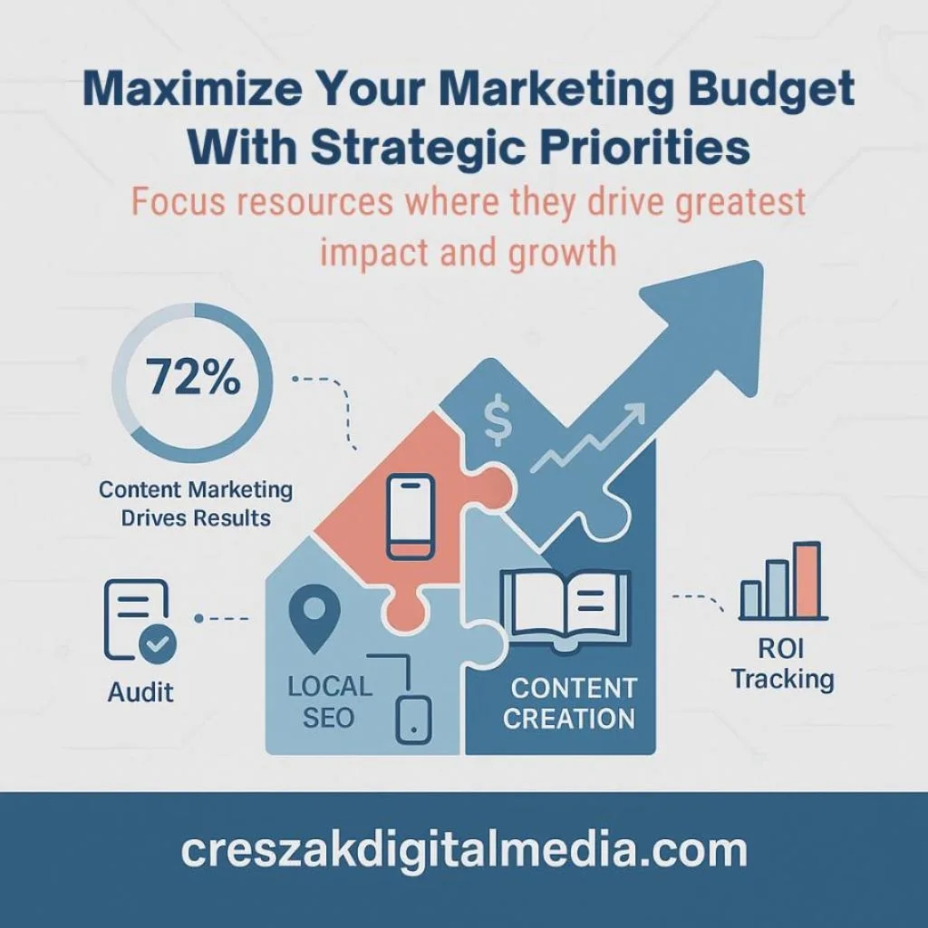 CresZak Digital Media maximizes budget impact with prioritized SEO Services