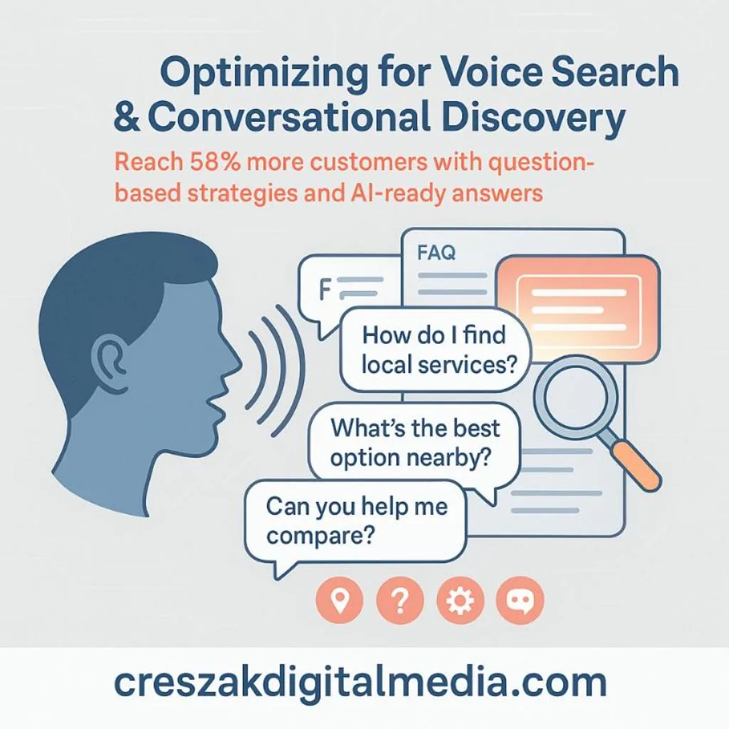 CresZak Digital Media optimizes for voice search through advanced SEO Services