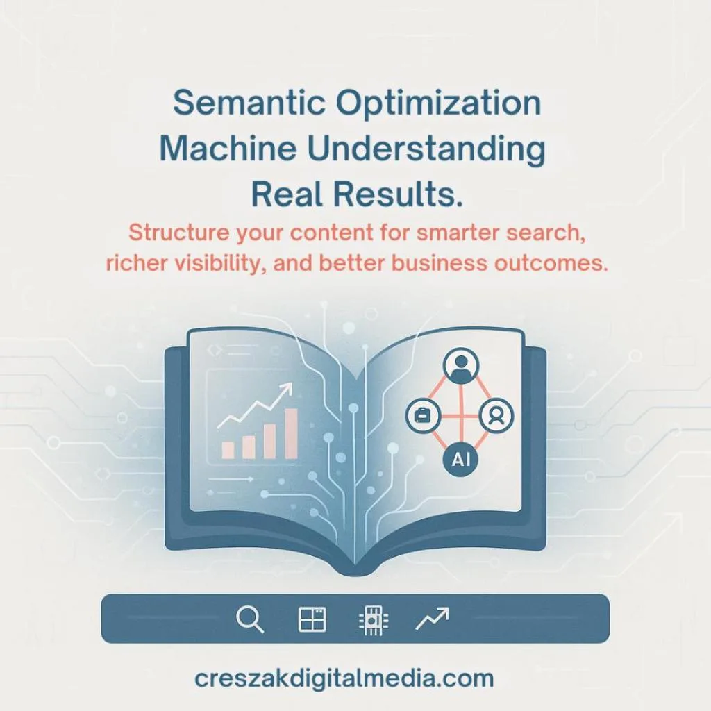 CresZak Digital Media improves machine understanding through semantic SEO content optimization