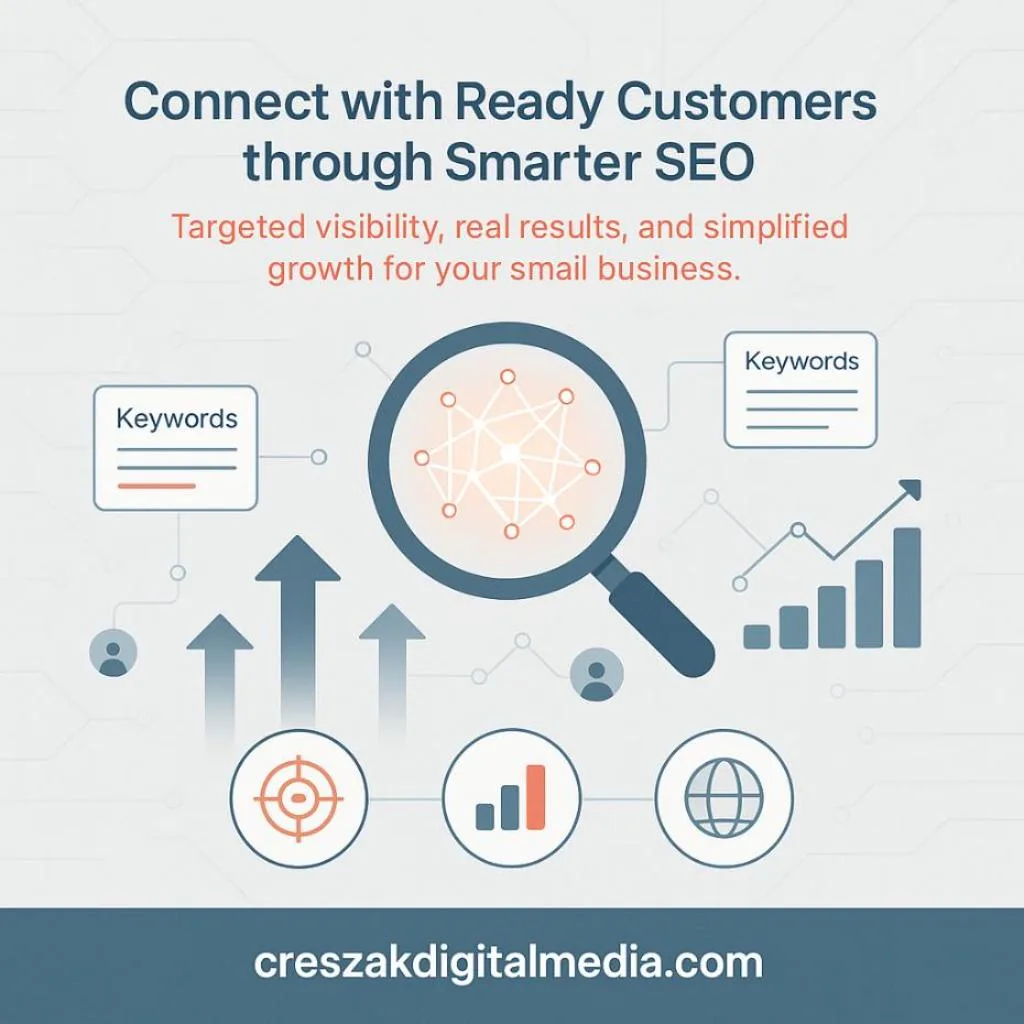 CresZak Digital Media explains how SEO Services connect businesses with ready customers