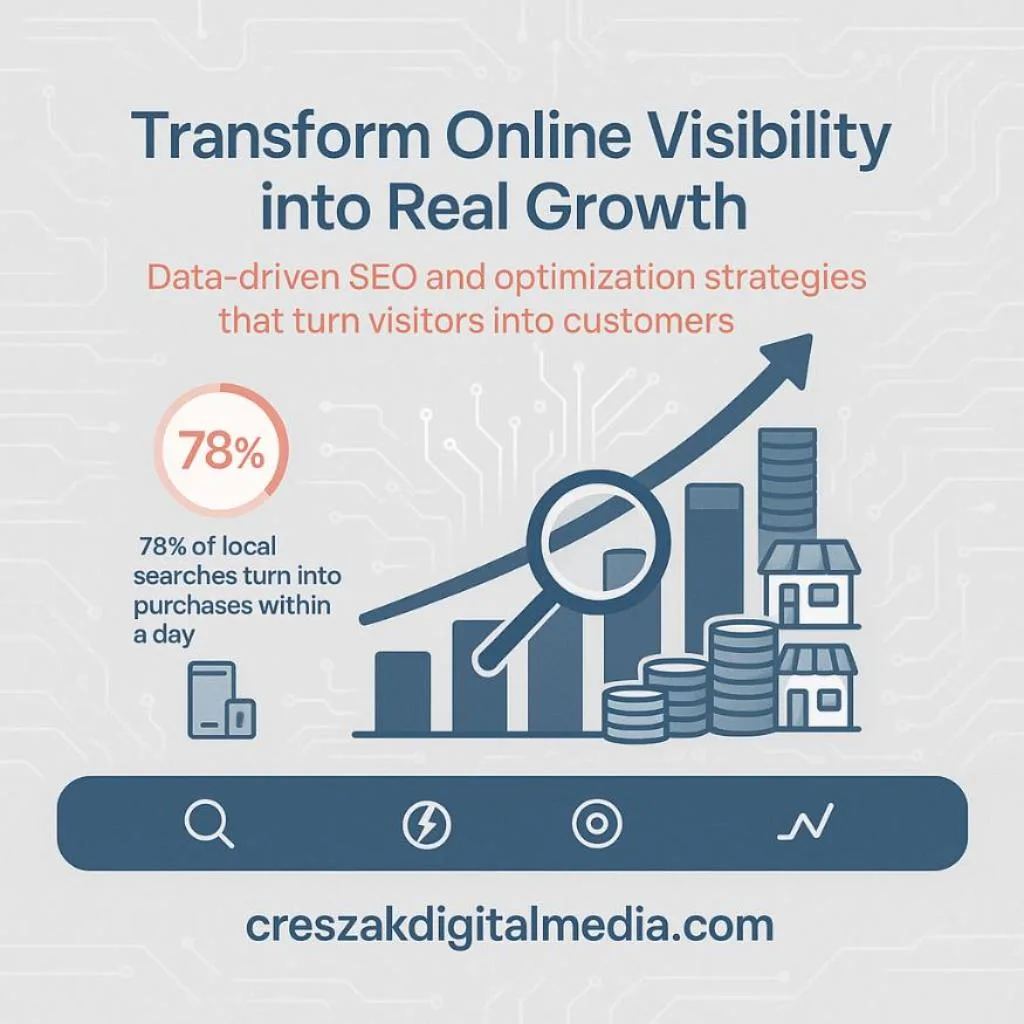 CresZak Digital Media shows how SEO Services transform business revenue