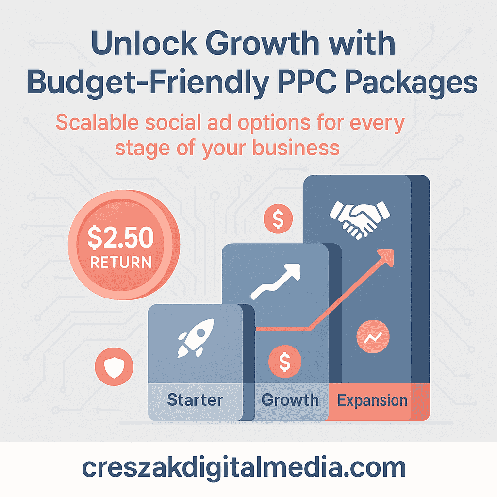 Budget-friendly and scalable paid ad solutions explained through Social Media Ads Services by CresZak Digital Media