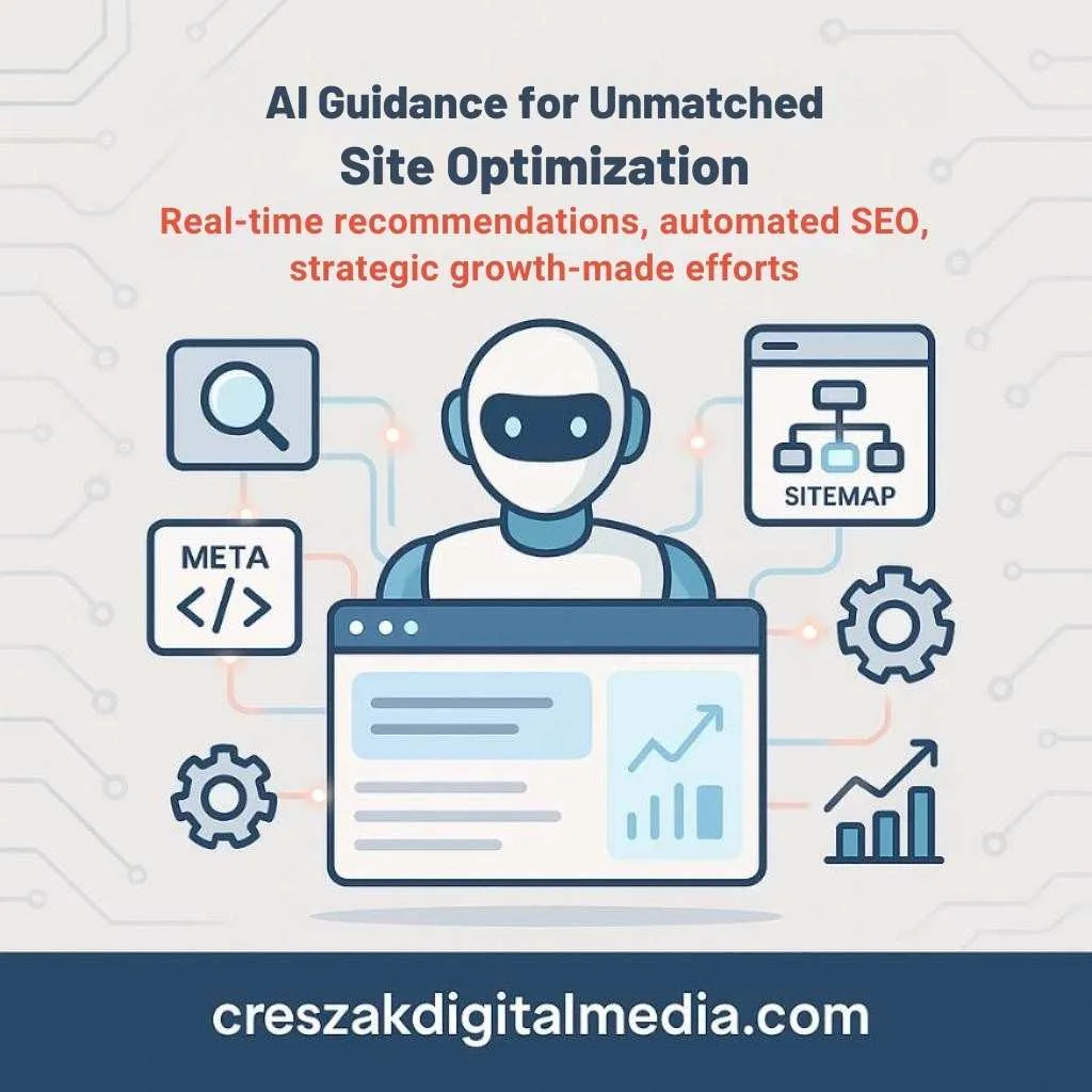 CresZak Digital Media Website SEO Services and AI Guidance for Site Optimization Strategies