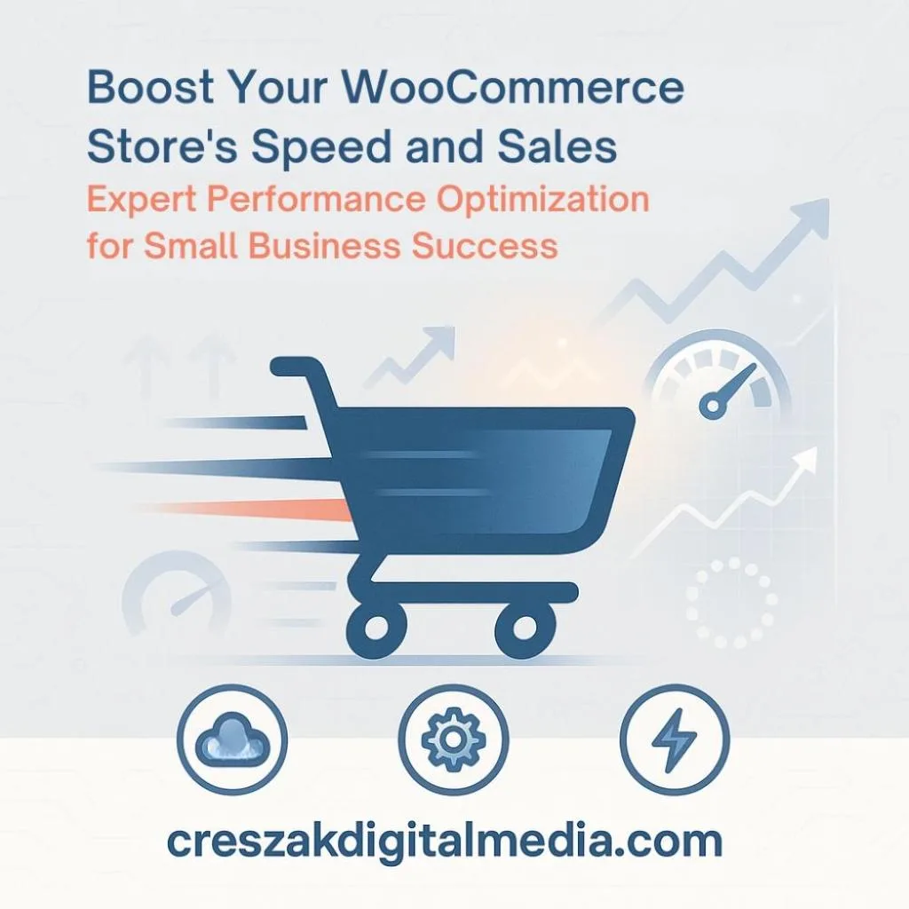 How CresZak Digital Media prevents performance issues for small business sites with expert WooCommerce Web Design Services